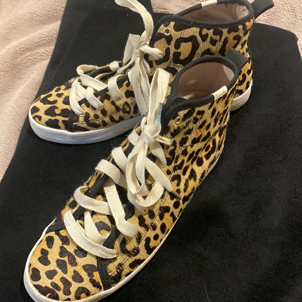 Kate spade cheetah high tops